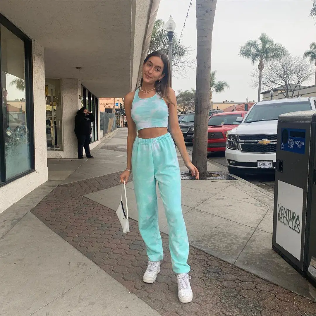2020 Spring And New Casual Clothing Two Piece Women's Summer Vest Pants Home Set
2020 Spring And New Casual Clothing Two Piece Women's Summer Vest Pants Home Set