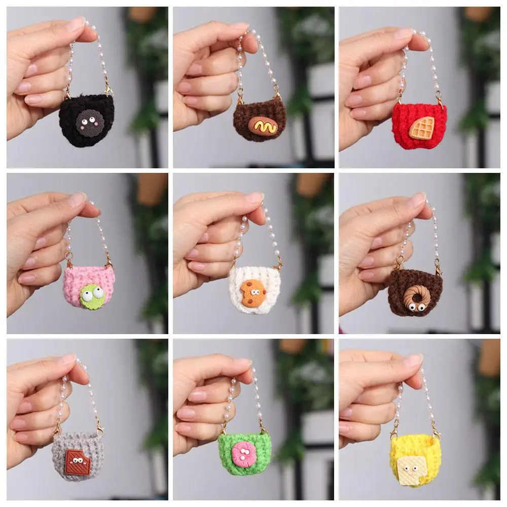 Pearl Chain Doll Knitted Shoulder Bag Miniature Crochet Braid Mini Crossbody Doll Bag Colorful Handbag
Pearl Chain Doll Knitted Shoulder Bag Miniature Crochet Braid Mini Crossbody Doll Bag Colorful Handbag