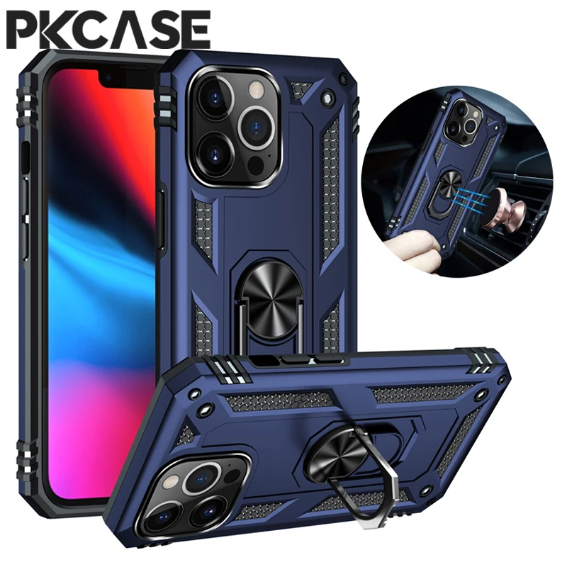 PKCASE Shockproof Case For iPhone 16E 16 15 14 Plus Military-Grade Anti-Fall Ring Stand Cover For iPhone 16 15 14 Pro Max
PKCASE Shockproof Case For iPhone 16E 16 15 14 Plus Military-Grade Anti-Fall Ring Stand Cover For iPhone 16 15 14 Pro Max