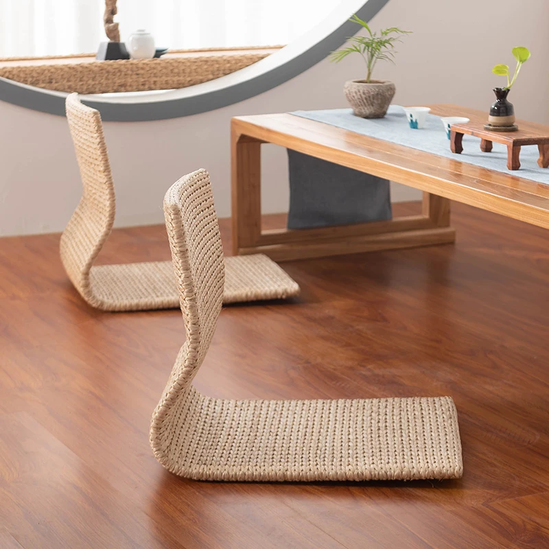 Handwoven Rattan Zaisu Chair - No-Leg Floor Seat with Back Support, Ideal for Tatami & Meditation Spaces
Handwoven Rattan Zaisu Chair - No-Leg Floor Seat with Back Support, Ideal for Tatami & Meditation Spaces