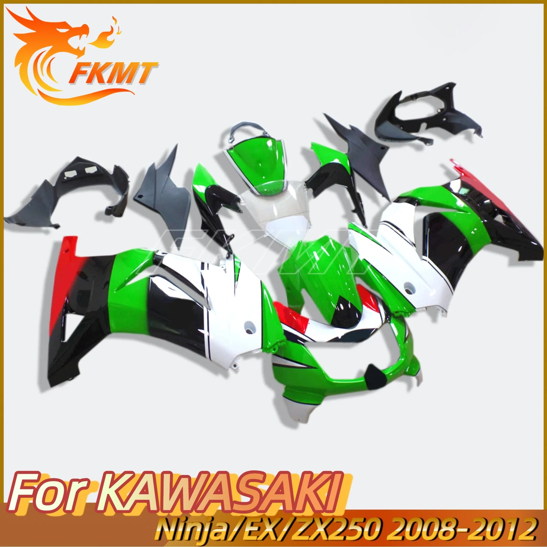 Motorcycle Fairing kit for Ninja 250 08 09 10 11 12 years EX250 ZX250 2008 2009 2010 2011 2012 Fairing Black Red White
Motorcycle Fairing kit for Ninja 250 08 09 10 11 12 years EX250 ZX250 2008 2009 2010 2011 2012 Fairing Black Red White