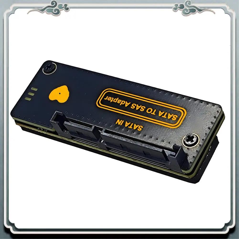 Premium SATA To SAS Expansion Card Adapter 6Gbps SATA (7&15)22Pin Male To SAS 29Pin Female Expansion Card For 2.5Inch 3.5Inch
Premium SATA To SAS Expansion Card Adapter 6Gbps SATA (7&15)22Pin Male To SAS 29Pin Female Expansion Card For 2.5Inch 3.5Inch