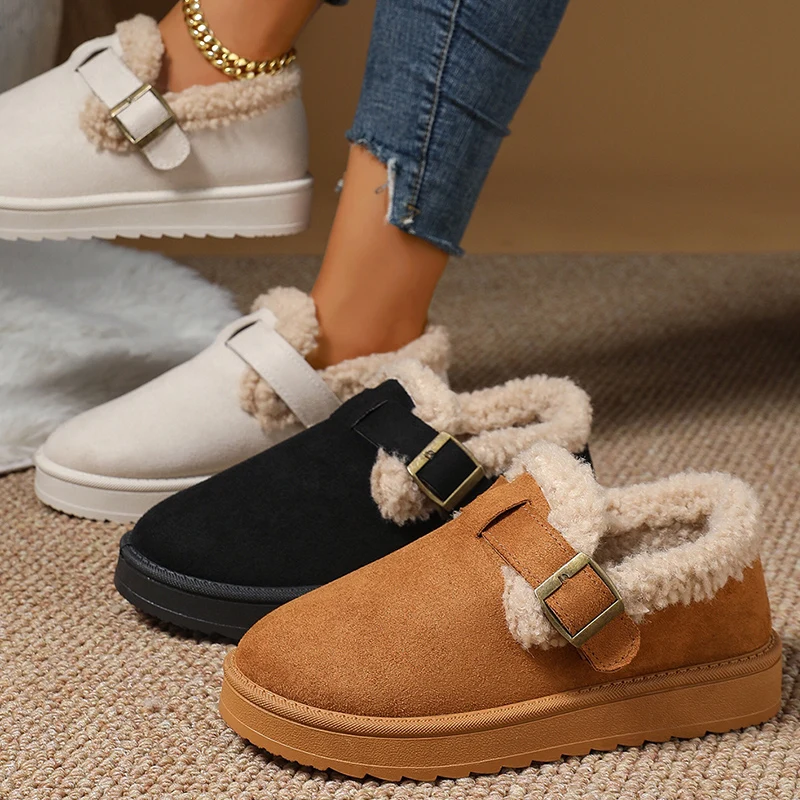 Winter Hot Style large size Fashion Thick sole Women's Plush Thickened Versatile Comfortable Warm wool Cotton Shoes Snow Boots
Winter Hot Style large size Fashion Thick sole Women's Plush Thickened Versatile Comfortable Warm wool Cotton Shoes Snow Boots
