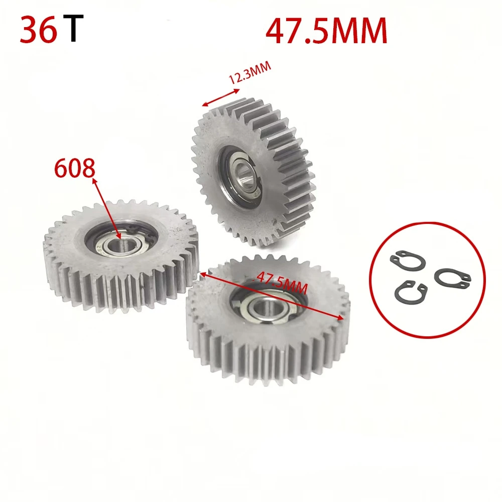 Подшипник 608, шестерня с 36 зубьями, эффективная передача мощности, долговечность, износостойкость, велосипедный компьютер, толщина 12,3 мм
Подшипник 608, шестерня с 36 зубьями, эффективная передача мощности, долговечность, износостойкость, велосипедный компьютер, толщина 12,3 мм
