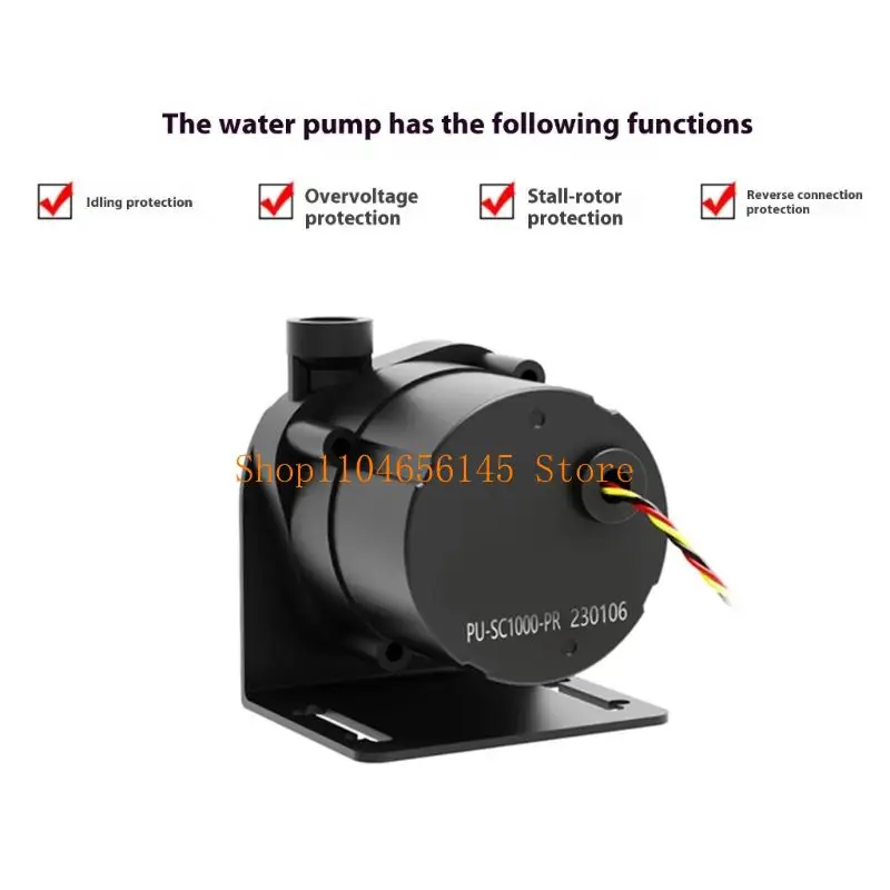 652F PU-SC1000 1200L/H Water Pump Heat Dissipation Adjustable Speed for PC Desktop
652F PU-SC1000 1200L/H Water Pump Heat Dissipation Adjustable Speed for PC Desktop