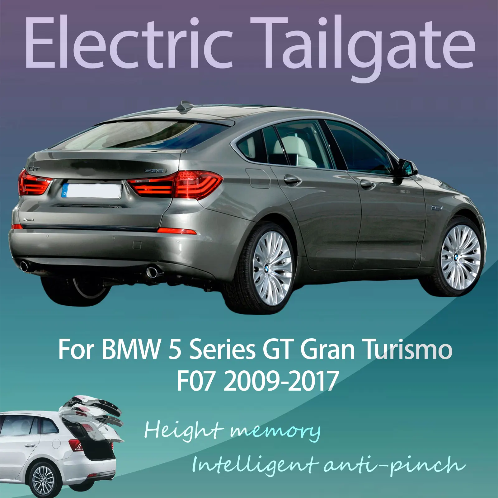 For BMW 5 Series GT Gran Turismo F07 2009-2017 Electric Tailgate Hands Free Operation Dual Rod Electric Trunk Suction
For BMW 5 Series GT Gran Turismo F07 2009-2017 Electric Tailgate Hands Free Operation Dual Rod Electric Trunk Suction