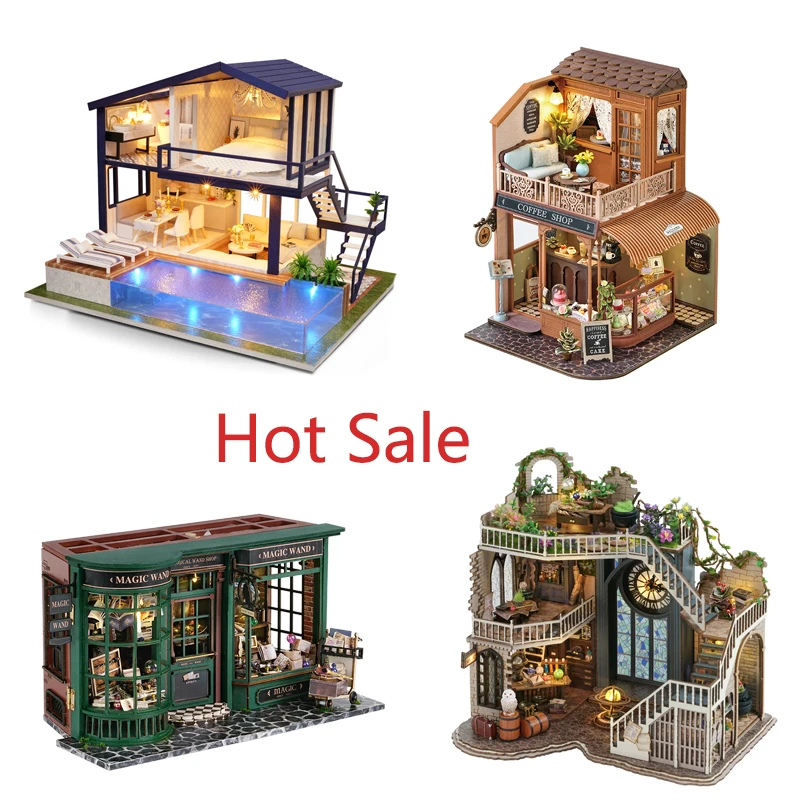 DIY Big Doll House Wooden Doll Houses Roombox Miniature Home Furniture Dollhouse Kit Casa Toys for ChildrenBirthday Gifts
DIY Big Doll House Wooden Doll Houses Roombox Miniature Home Furniture Dollhouse Kit Casa Toys for ChildrenBirthday Gifts