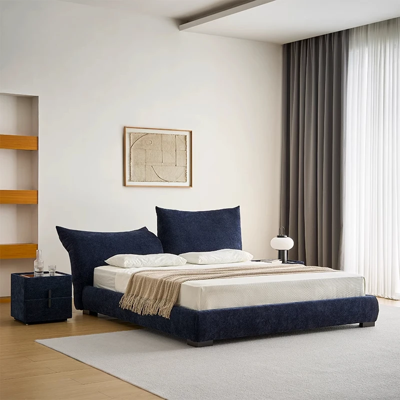Petal bed Italian minimalist fabric queen bed light luxury ins wabi-sabi double master bedroom
Petal bed Italian minimalist fabric queen bed light luxury ins wabi-sabi double master bedroom