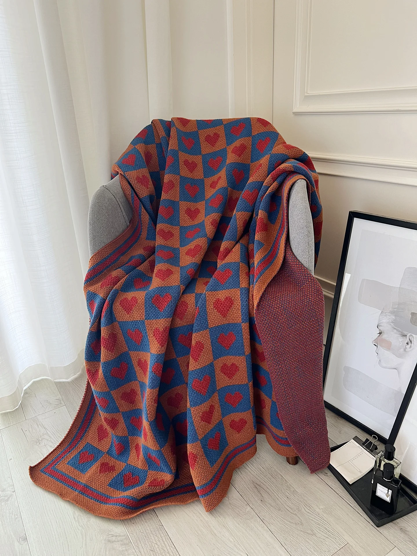 Retro Luxury Southeast Asian Sle Knitted Blanket Sofa Cover Office Nap Air Conditioned Blanket High Breathabili Heart Pat...
Retro Luxury Southeast Asian Sle Knitted Blanket Sofa Cover Office Nap Air Conditioned Blanket High Breathabili Heart Pat...