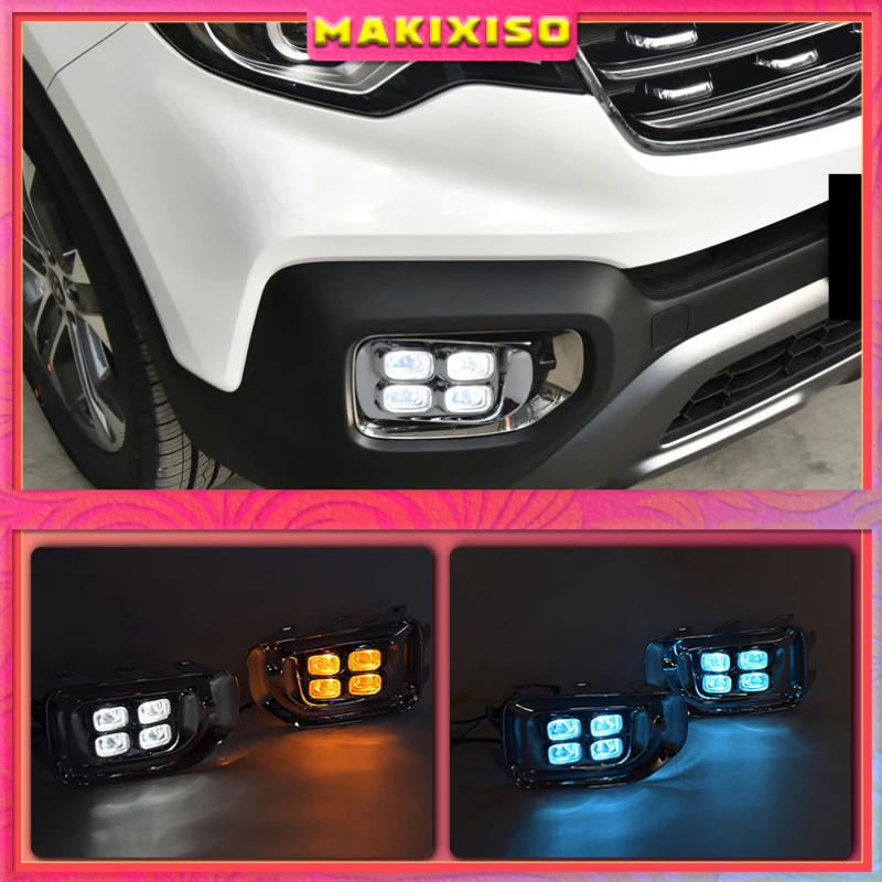 1 Pair LED DRL Daytime Running Light for KIA Sportage 2019 with Yellow Turn Signal Light Fog Light DC12V Headlight
1 Pair LED DRL Daytime Running Light for KIA Sportage 2019 with Yellow Turn Signal Light Fog Light DC12V Headlight