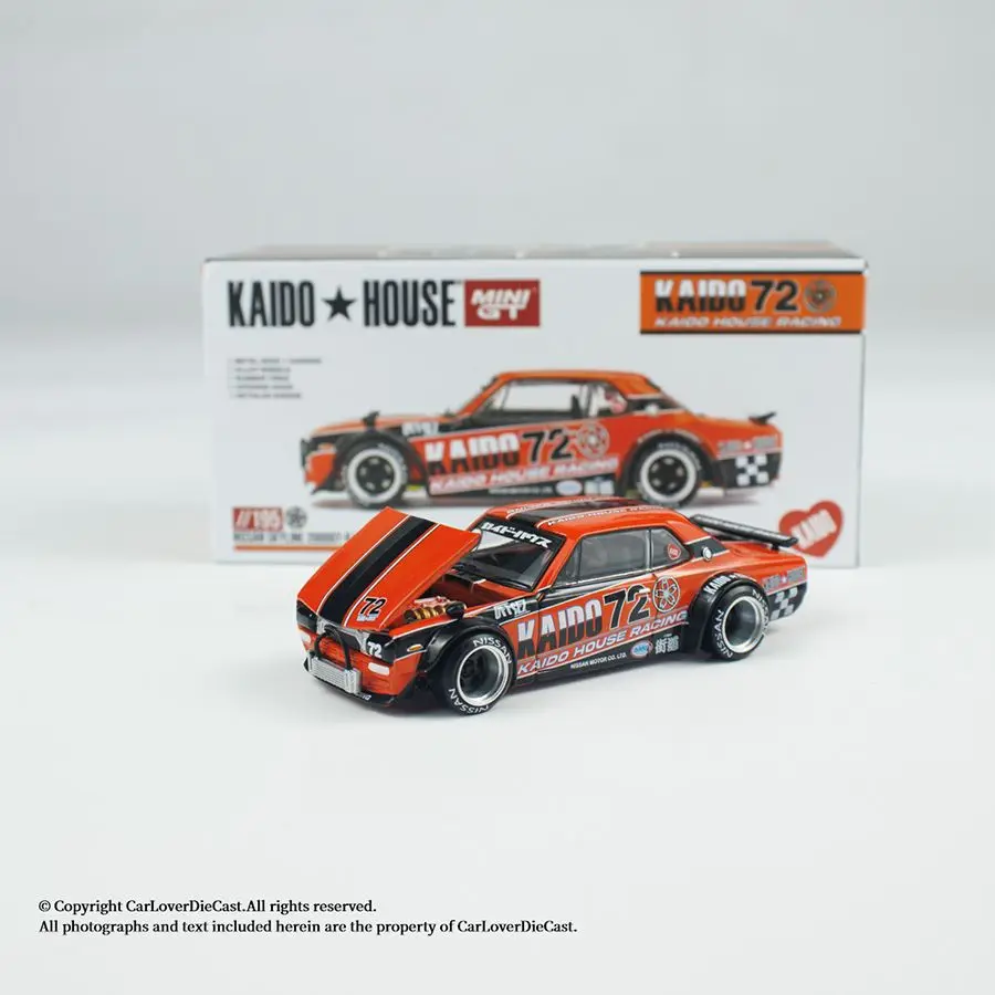 Kaido House + MINIGT Nissan Skyline2000GT-R (KPGC10) Kaido Racing V1 Alloy Car Model Toy Gift Toys
Kaido House + MINIGT Nissan Skyline2000GT-R (KPGC10) Kaido Racing V1 Alloy Car Model Toy Gift Toys