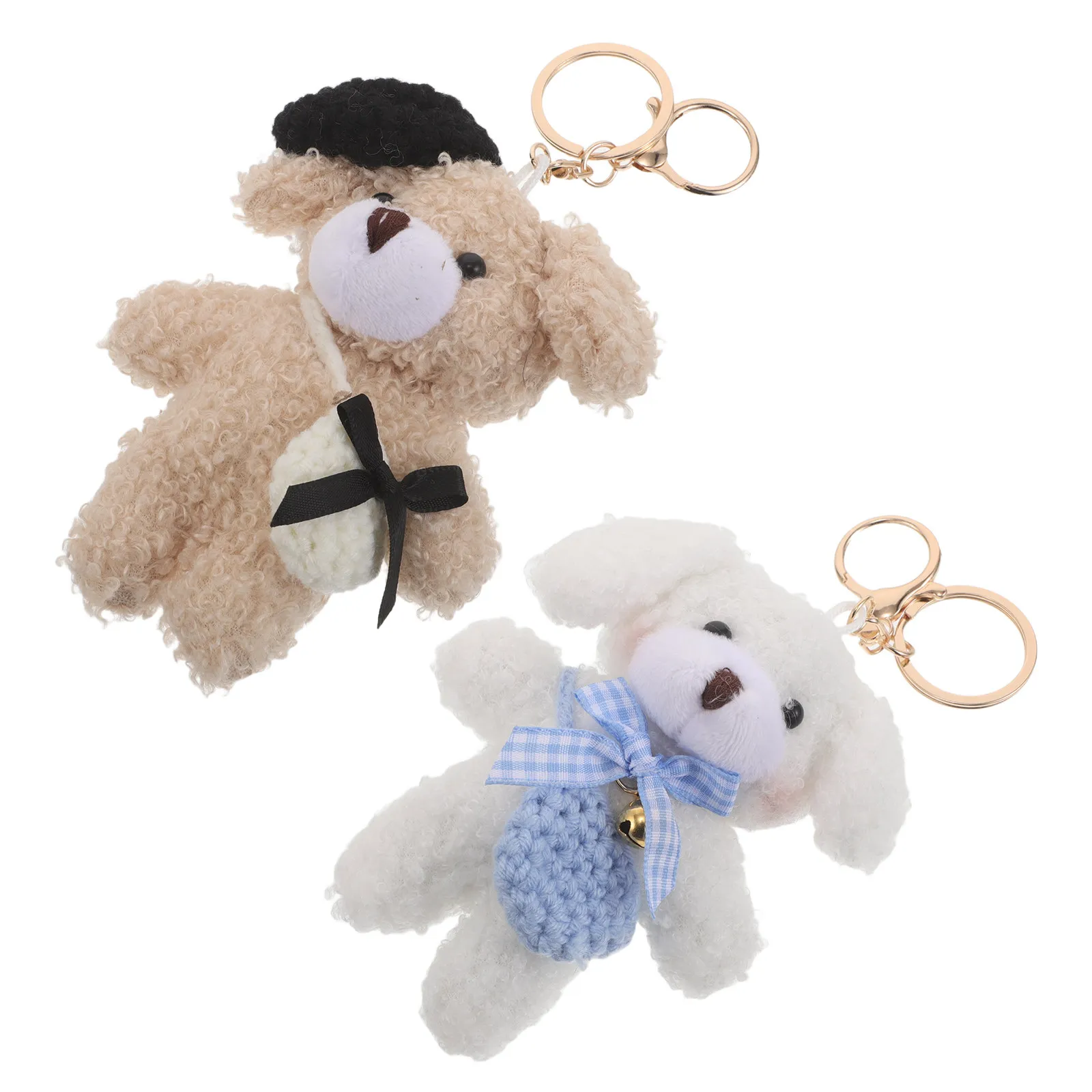 2Pcs Keychain Soft Bag Pendant Cute Backpack Charm for Girls Women Giftable Kawaii Stuffed Animal Key Ring Handbag
2Pcs Keychain Soft Bag Pendant Cute Backpack Charm for Girls Women Giftable Kawaii Stuffed Animal Key Ring Handbag
