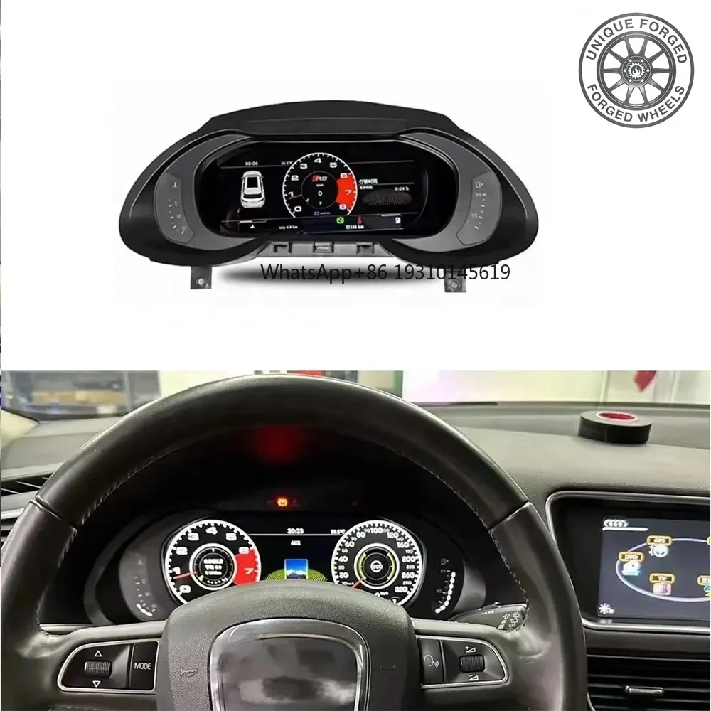 26style BC RoadNavi LCD Digital Cluster for Audi Q5 A4L 2010-2018 Dashboard Panel Speedometer
26style BC RoadNavi LCD Digital Cluster for Audi Q5 A4L 2010-2018 Dashboard Panel Speedometer
