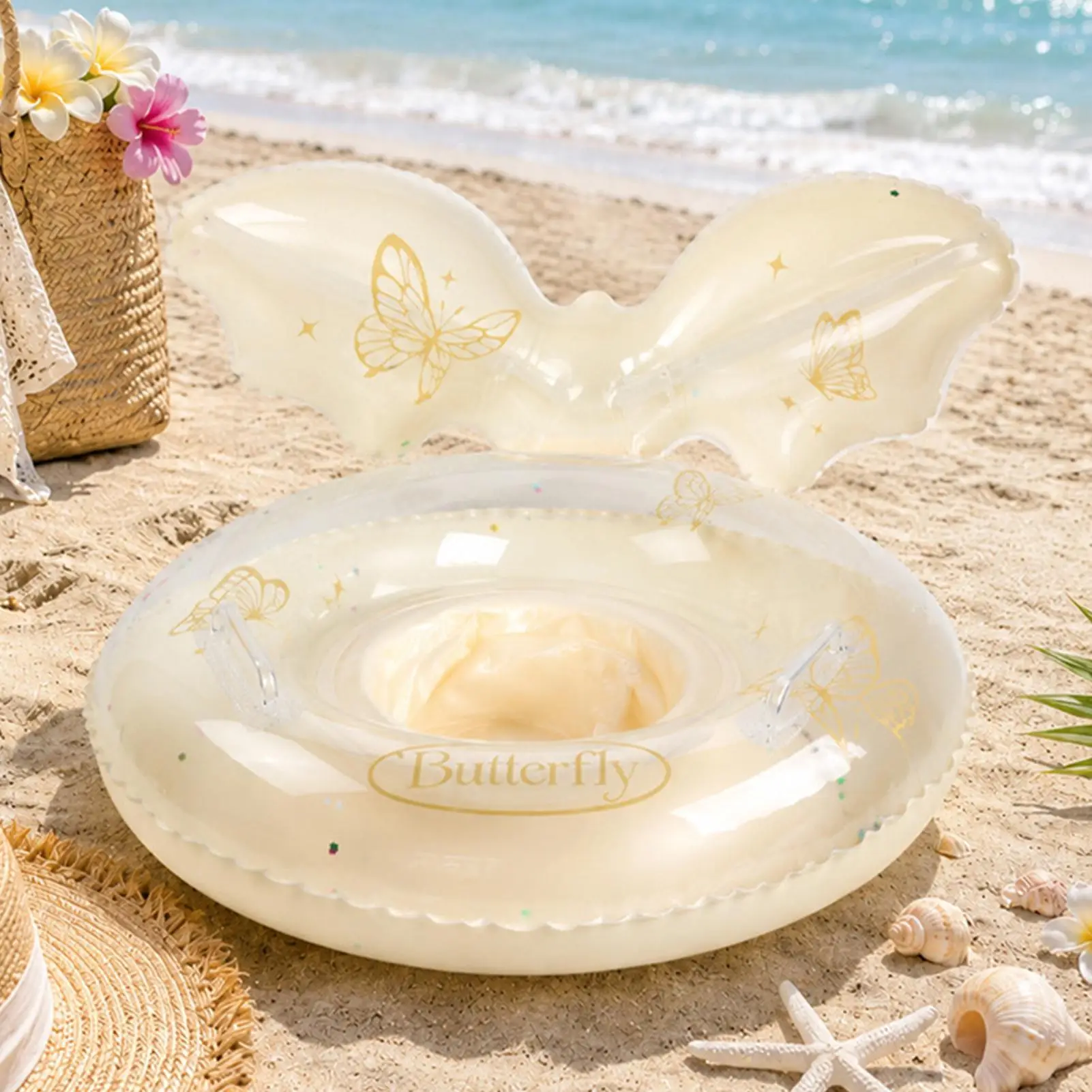 Kids Float With Canopy Lightweight Inflatable Seat Sequin Butterfly Kids Swimming Float For 6 Months To 4 Years Old Boy Girl
Kids Float With Canopy Lightweight Inflatable Seat Sequin Butterfly Kids Swimming Float For 6 Months To 4 Years Old Boy Girl