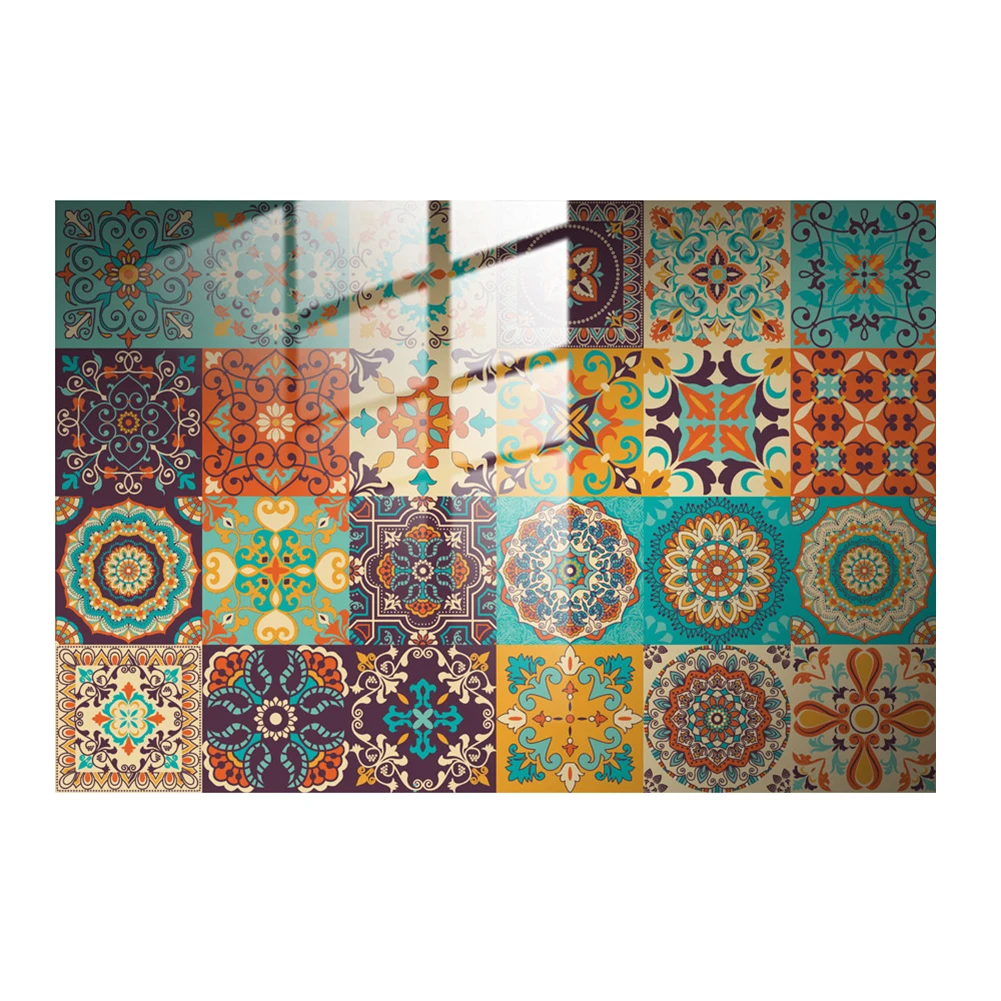 Moroccan Tile Wall Stickers 24 Waterproof PVC Stickers for Kitchen and For Bathroom Easy Removal and Application Without Damage
Moroccan Tile Wall Stickers 24 Waterproof PVC Stickers for Kitchen and For Bathroom Easy Removal and Application Without Damage