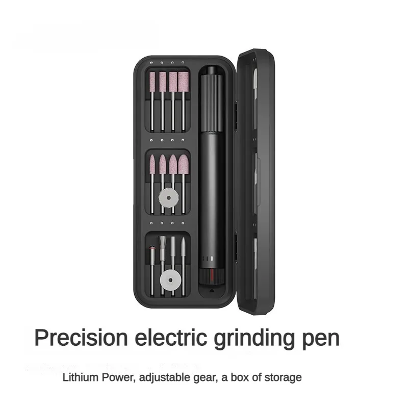 28 in1 Rotary Tool Kit Cordless Grinding Polishing Portable Mini Drill Electric Carving Pen Grinder 2-Speed DIY Woodworking
28 in1 Rotary Tool Kit Cordless Grinding Polishing Portable Mini Drill Electric Carving Pen Grinder 2-Speed DIY Woodworking