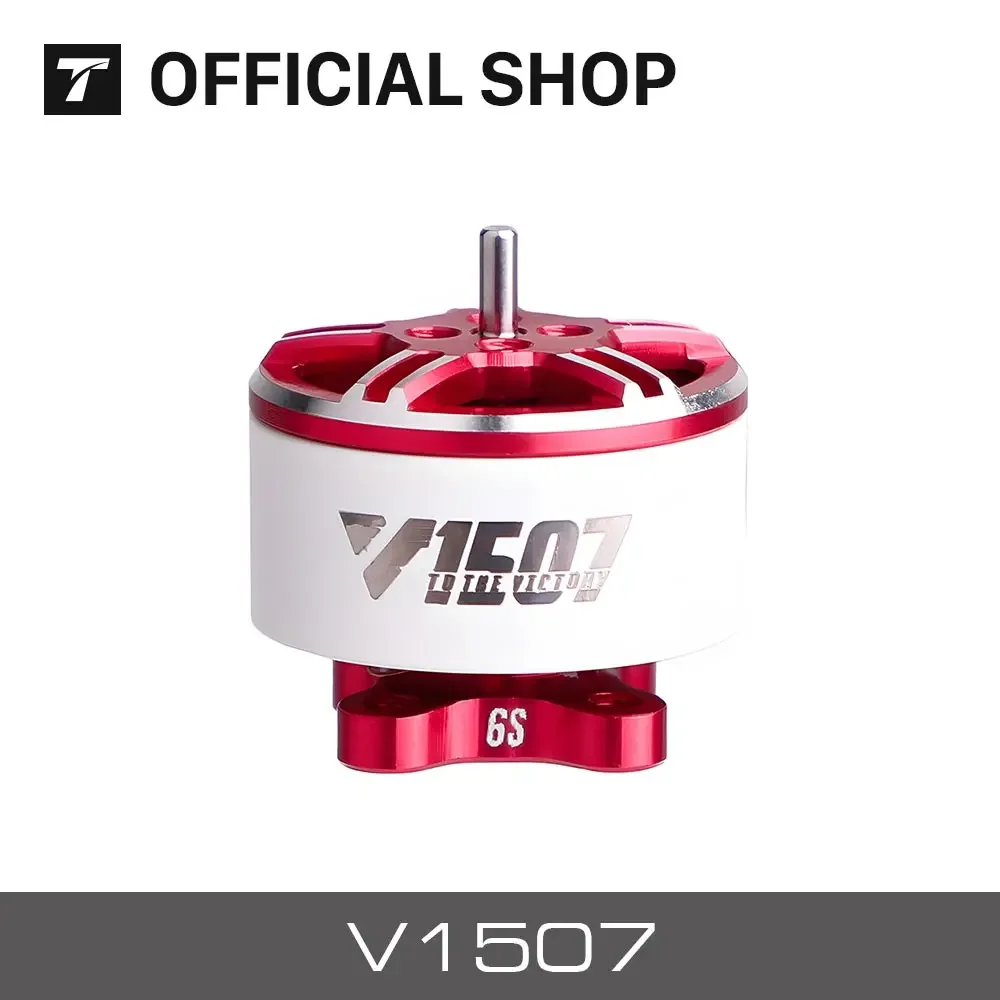T-MOTOR VELOX V1507 3 INCH HIGH THRUST MOTOR suppoorts 4S & 6S 3 inch FPV drone Lightest weight DroneQuadcopter Drone DlY Part
T-MOTOR VELOX V1507 3 INCH HIGH THRUST MOTOR suppoorts 4S & 6S 3 inch FPV drone Lightest weight DroneQuadcopter Drone DlY Part