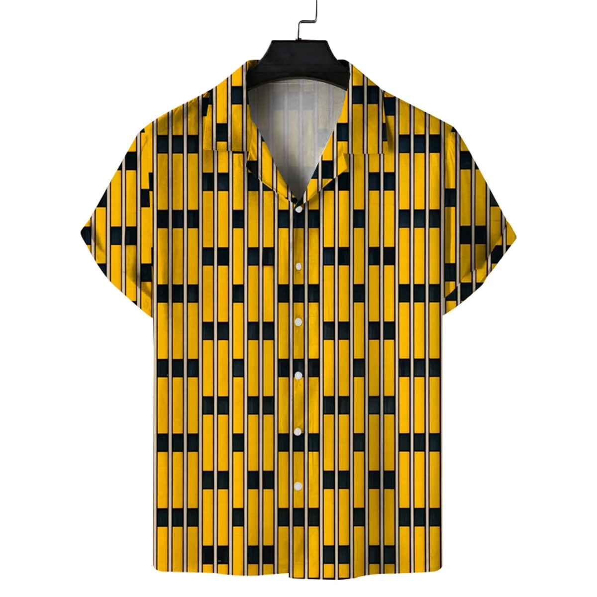 Men's summer new short-sleeved Hawaiian shirt men's casual Cuban collar printed beach shirt
Men's summer new short-sleeved Hawaiian shirt men's casual Cuban collar printed beach shirt