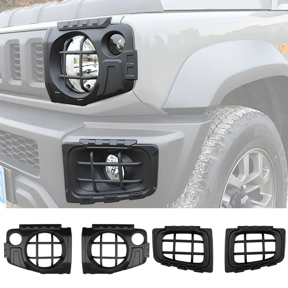 4PCS Car Front Fog Light Protection Headlight Cover for Suzuki Jimny JB74 2019 2020 2021 2022 2023 2024 Exterior Accessories ABS
4PCS Car Front Fog Light Protection Headlight Cover for Suzuki Jimny JB74 2019 2020 2021 2022 2023 2024 Exterior Accessories ABS