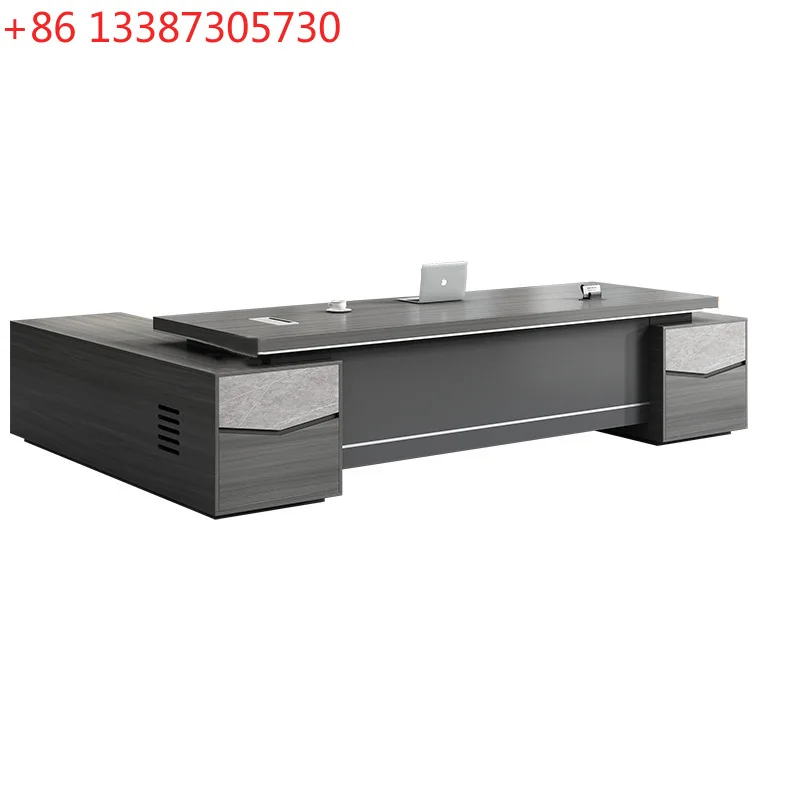 Boss desk, large desk, simple modern office desk
Boss desk, large desk, simple modern office desk