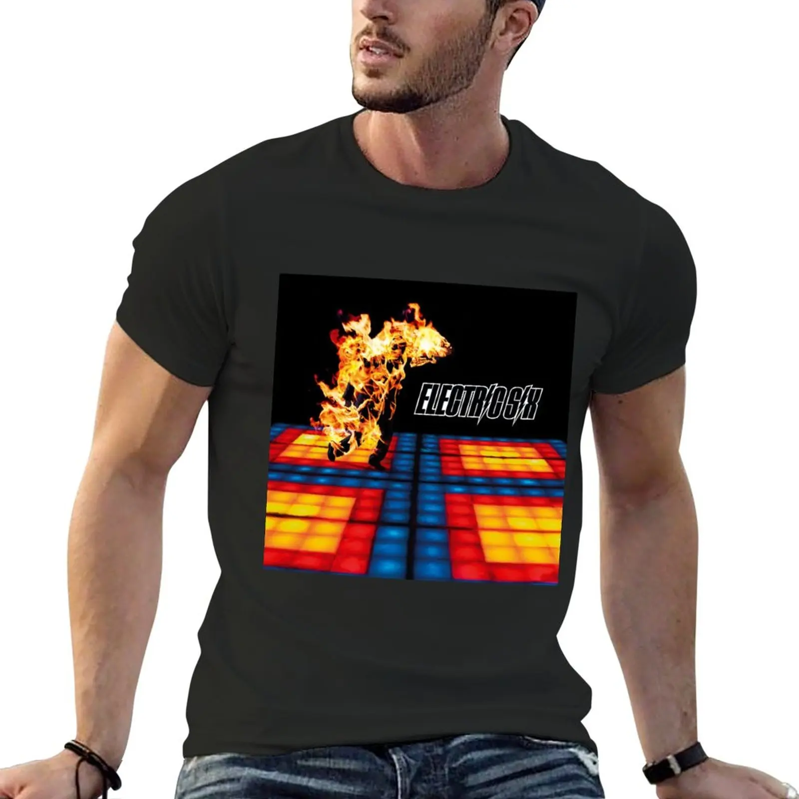 New Electric Six Fire Album T-Shirt cute tops cute clothes summer clothes mens graphic t-shirts funny
New Electric Six Fire Album T-Shirt cute tops cute clothes summer clothes mens graphic t-shirts funny