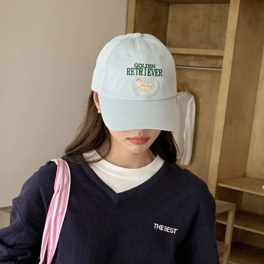 Retro Korean Style Embroidery Baseball Hat Puppy Casual Sweet Baseball Cap Cotton Soild Color Sunscreen Hat Man
Retro Korean Style Embroidery Baseball Hat Puppy Casual Sweet Baseball Cap Cotton Soild Color Sunscreen Hat Man