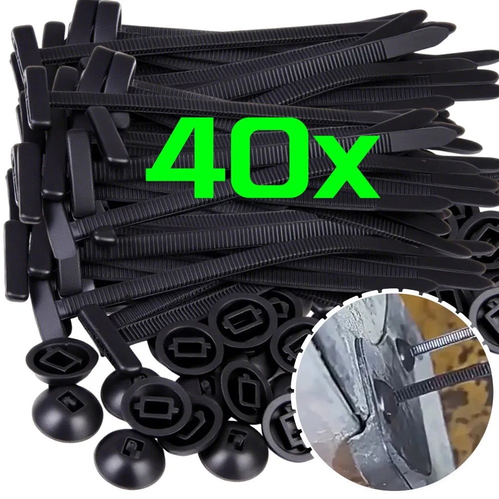 Nylon Cable Ties Self Locking Buckle Car Fender Engine Guard Panel Quick Fix Retainer Clips Auto Repair Replacement Fastener
Nylon Cable Ties Self Locking Buckle Car Fender Engine Guard Panel Quick Fix Retainer Clips Auto Repair Replacement Fastener