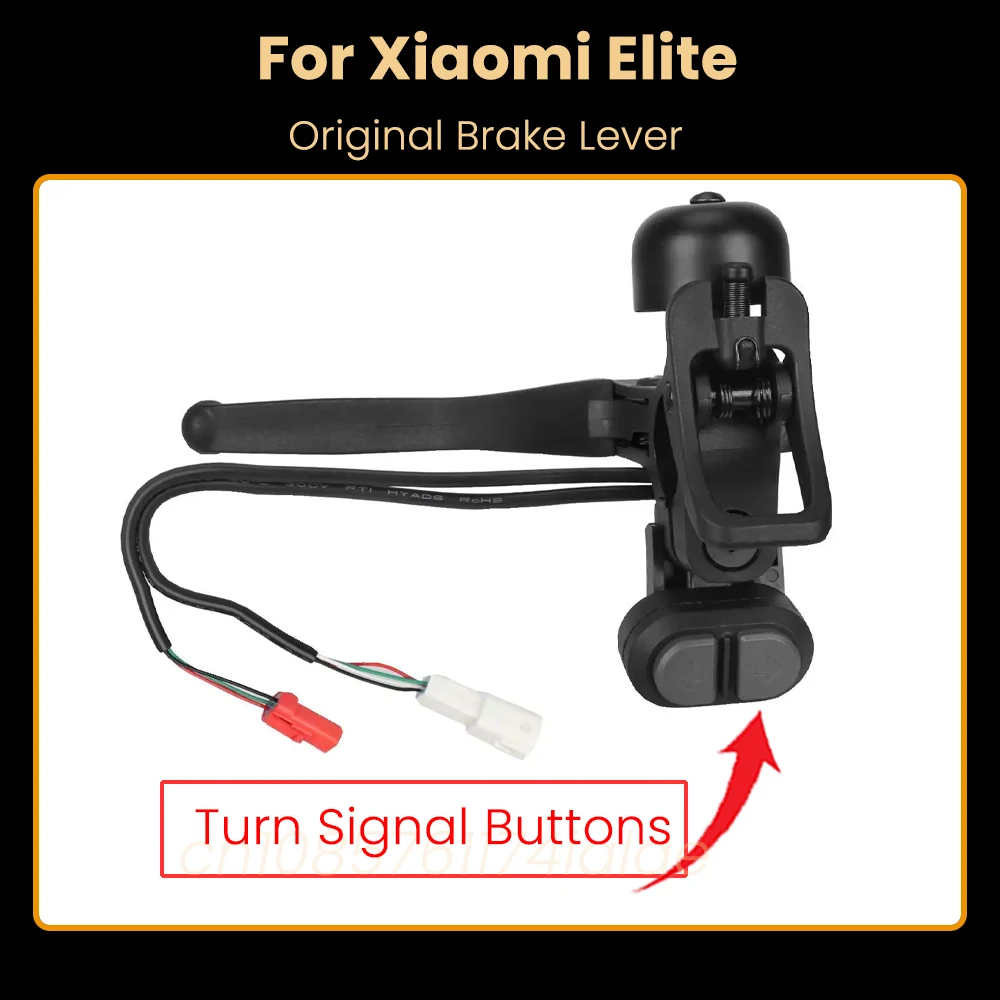 Original Brake Handle with Turn Light Button Bell Assembly for Xiaomi Elite Electric Scooter Left Brake Lever Replacement Parts
Original Brake Handle with Turn Light Button Bell Assembly for Xiaomi Elite Electric Scooter Left Brake Lever Replacement Parts