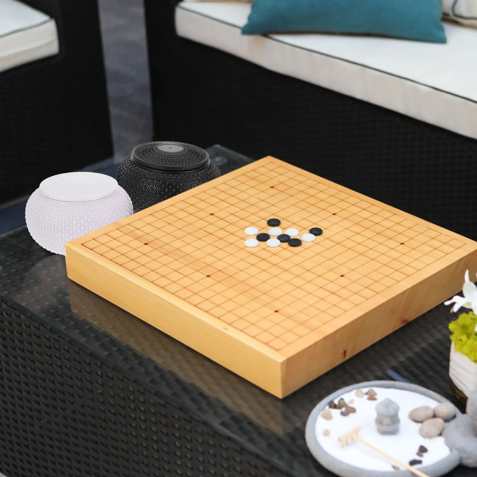 2Pcs Go Chess Piece Storage Containers Sturdy Plastic Boxes Lightweight Portable Organizer for Game Pieces Students Teachers
2Pcs Go Chess Piece Storage Containers Sturdy Plastic Boxes Lightweight Portable Organizer for Game Pieces Students Teachers