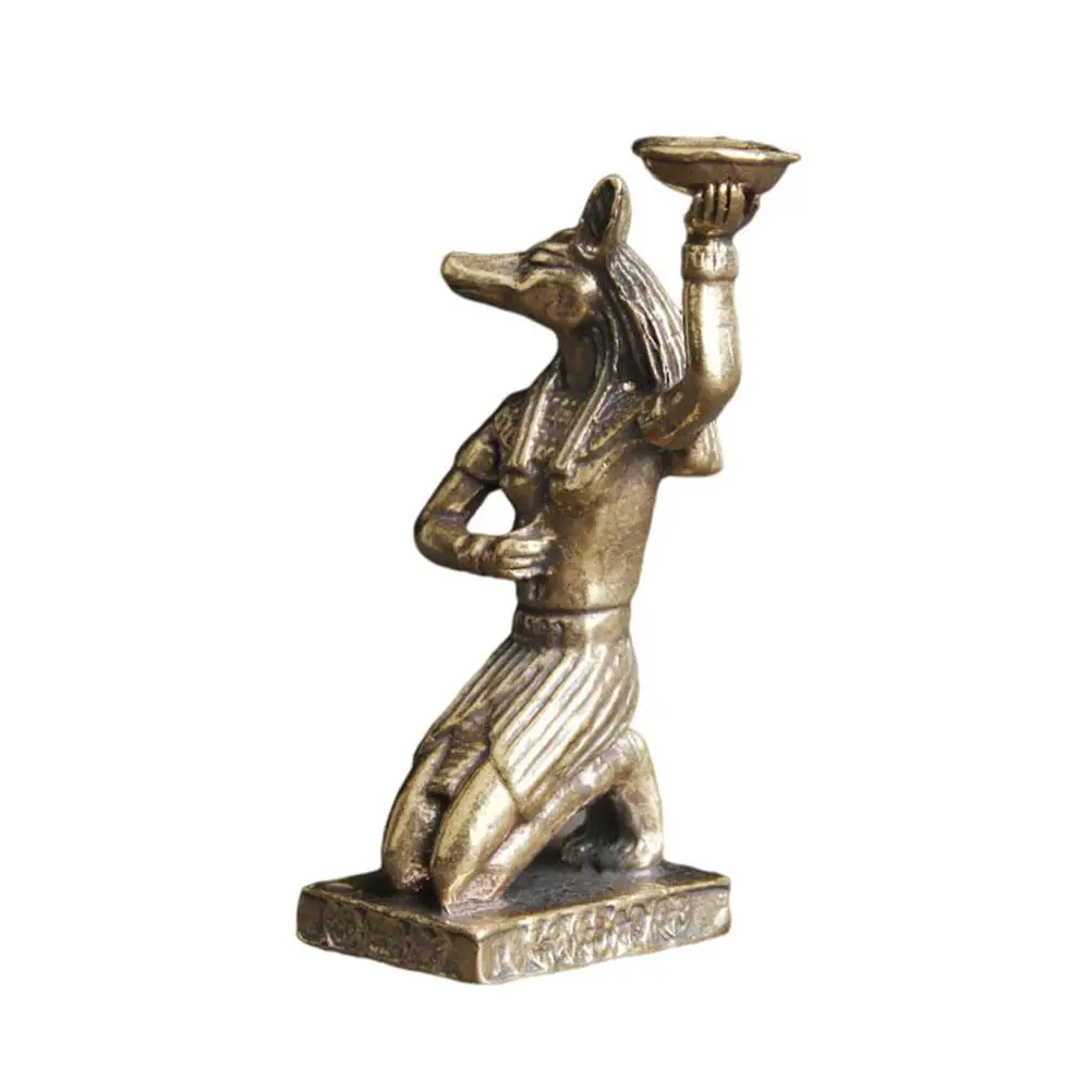 Retro Anubis Statue Desk Figure Small Ancient Figurine Decorations Brass Craft Statue Retro Breath Practical Exquisite
Retro Anubis Statue Desk Figure Small Ancient Figurine Decorations Brass Craft Statue Retro Breath Practical Exquisite