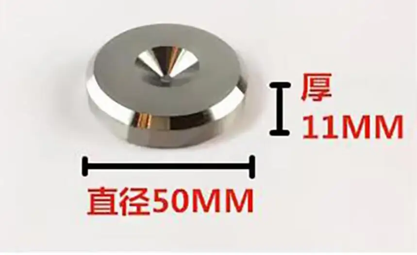 4 pcs 304 stainless steel lightning protection and shock absorption foot pad D50*H11mm
4 pcs 304 stainless steel lightning protection and shock absorption foot pad D50*H11mm