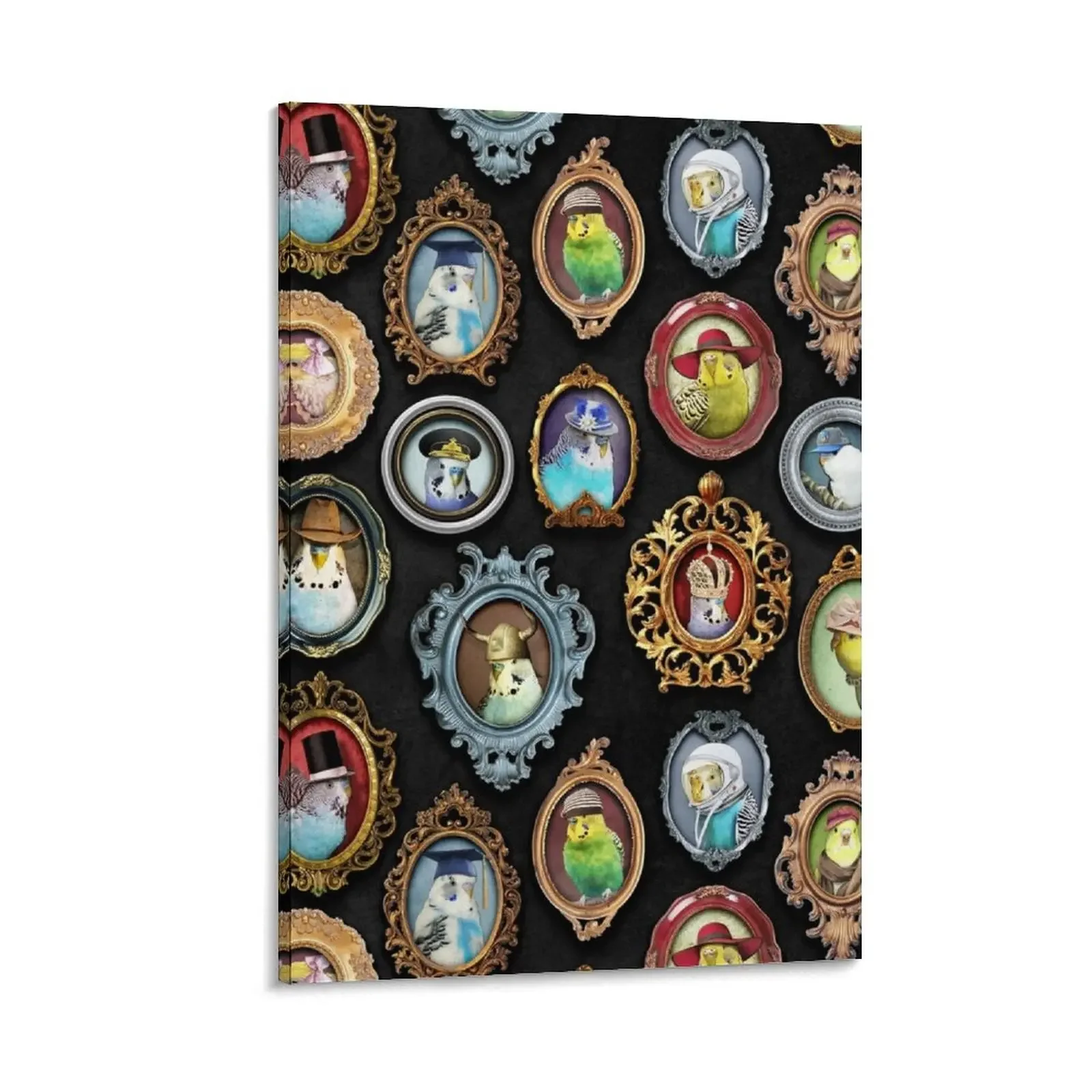 Budgies in Hats Canvas Painting room decorations for men posters anime posters for wall wall frame for living room
Budgies in Hats Canvas Painting room decorations for men posters anime posters for wall wall frame for living room
