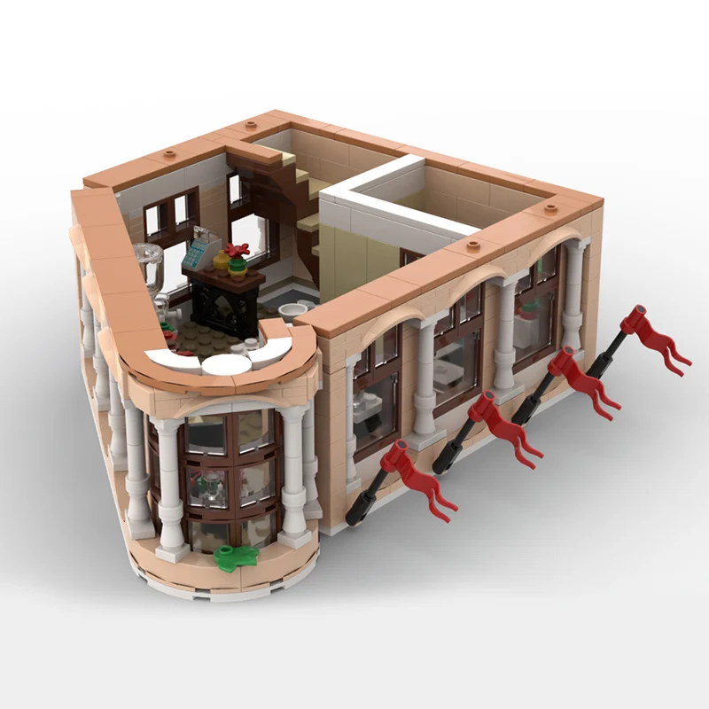 City Street View Model MOC Building Bricks Hotel Restaurant Floor Modular Technology Gifts Holiday Assemble Children Toys Suit
City Street View Model MOC Building Bricks Hotel Restaurant Floor Modular Technology Gifts Holiday Assemble Children Toys Suit