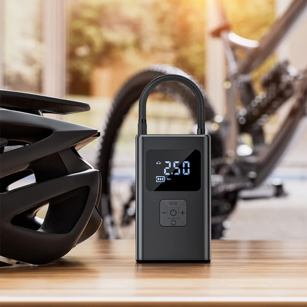 150PSI Car Inflator Compressor Pump 9-in-1 LED Lamp Electric Car Air Pump Built-in Pressure Gauge 7.4V Cordless Car Pump
150PSI Car Inflator Compressor Pump 9-in-1 LED Lamp Electric Car Air Pump Built-in Pressure Gauge 7.4V Cordless Car Pump