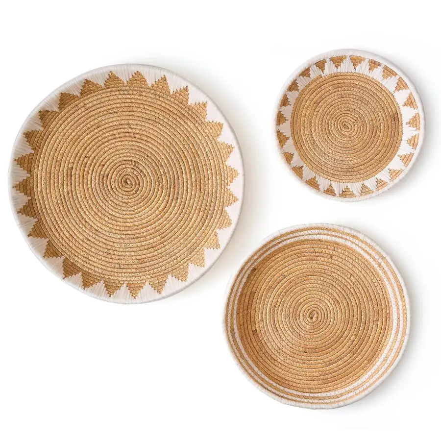 AN HOME 22, 19, 15 Настенные плетеные корзины-гиганты, подвесные корзины из водяного гиацинта для декора стен, декор в стиле бохо
AN HOME 22, 19, 15 Настенные плетеные корзины-гиганты, подвесные корзины из водяного гиацинта для декора стен, декор в стиле бохо