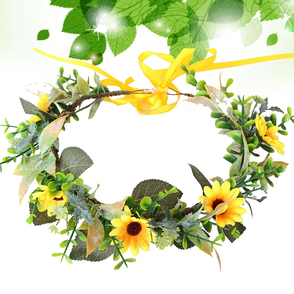 1Pcs Sunflower Flower Headband Comfortable Lightweight Bridal Headwear for Wedding Carnival Party Photo Prop Hair Hoop
1Pcs Sunflower Flower Headband Comfortable Lightweight Bridal Headwear for Wedding Carnival Party Photo Prop Hair Hoop