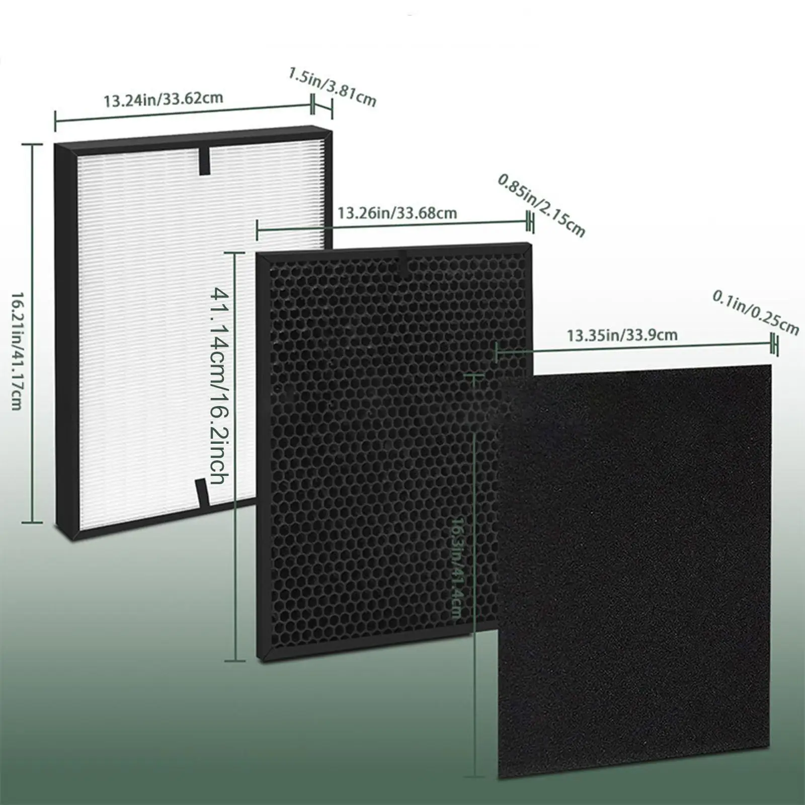 Pre Filter HEPA Filter Box Repair Part Easy Install for 4 in 1 Air Purifier with F3001 F3002 Models
Pre Filter HEPA Filter Box Repair Part Easy Install for 4 in 1 Air Purifier with F3001 F3002 Models