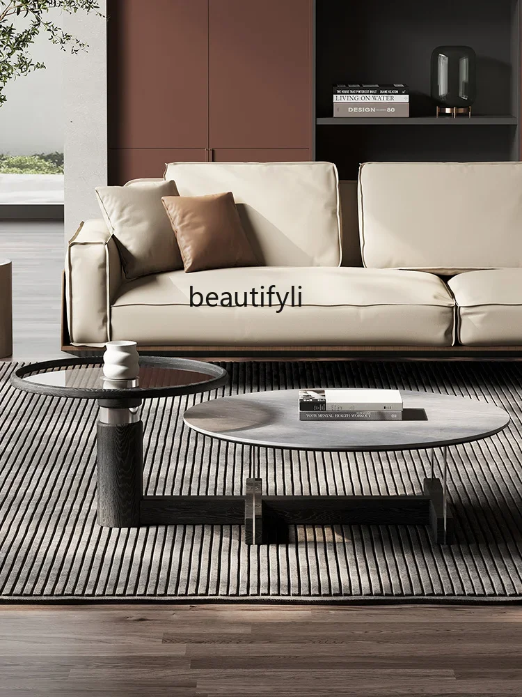 K185 Modern Minimalist Stone Plate Tea Table Removable Italian Coffee Table Light Luxury Living Room Home Coffee Table
K185 Modern Minimalist Stone Plate Tea Table Removable Italian Coffee Table Light Luxury Living Room Home Coffee Table