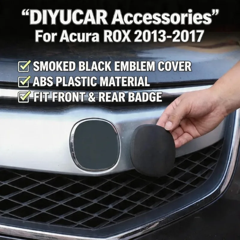 Для Acura RDX 2013-2017: Накладки на логотипы (передний и задний) из черного ABS-пластика, внешние аксессуары
Для Acura RDX 2013-2017: Накладки на логотипы (передний и задний) из черного ABS-пластика, внешние аксессуары