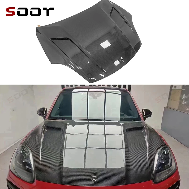 For Porsche Cayenne 9Y0 2018+ Carbon Fiber Hood Forged carbon Engine Cover Hood Car Headliner Hood Cover Auto Parts
For Porsche Cayenne 9Y0 2018+ Carbon Fiber Hood Forged carbon Engine Cover Hood Car Headliner Hood Cover Auto Parts