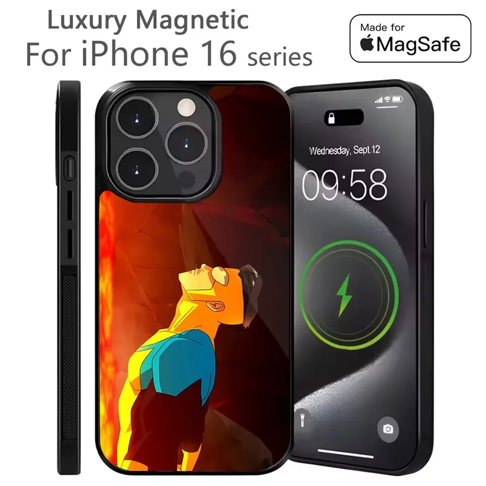 I-Invincible Phone Case For iPhone 16,15,14,13,12,11,Plus,Pro,Max Mini Magsafe Magnetic Wireless Charging
I-Invincible Phone Case For iPhone 16,15,14,13,12,11,Plus,Pro,Max Mini Magsafe Magnetic Wireless Charging