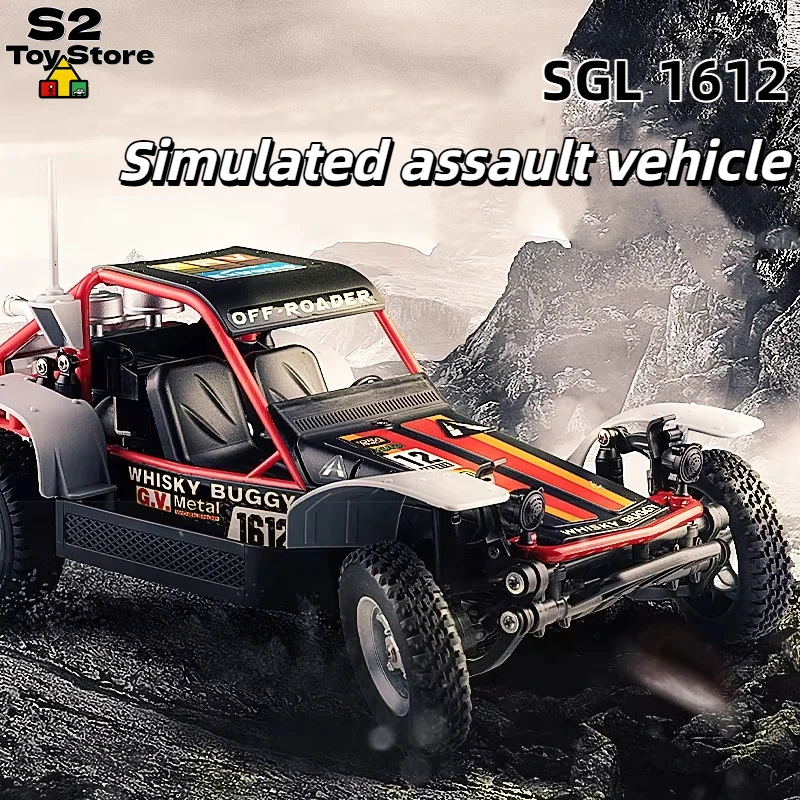 SGL SG1612 1:16 4WD 18KM/H High Speed RC Delta Assault Vehicle Full Scale Professional Off Road Car For RC Hobbyists
SGL SG1612 1:16 4WD 18KM/H High Speed RC Delta Assault Vehicle Full Scale Professional Off Road Car For RC Hobbyists