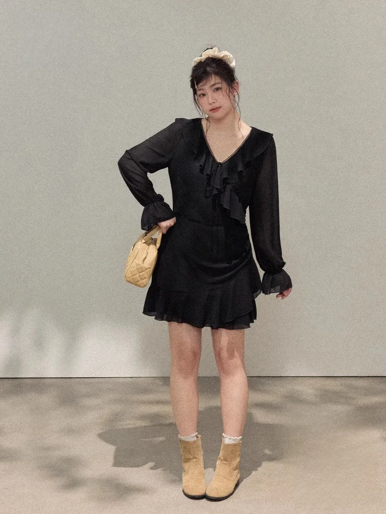 Bla Асимметричный подол трапециевидной формы для женщин больших размеров Весна Осень Faion Commute Sle Высокая талия Длинный свеч V-Ne
Bla Асимметричный подол трапециевидной формы для женщин больших размеров Весна Осень Faion Commute Sle Высокая талия Длинный свеч V-Ne