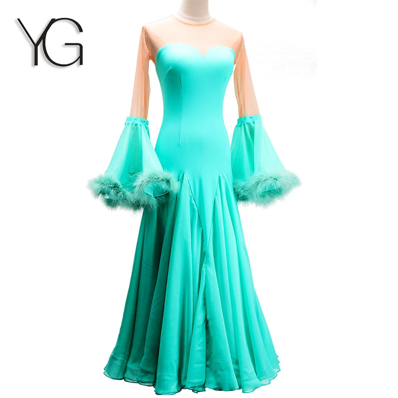 Modern Dance New Style Training Skirt Skin Color Backless Chiffon Custom National Standard Performance Social Swing Dress
Modern Dance New Style Training Skirt Skin Color Backless Chiffon Custom National Standard Performance Social Swing Dress