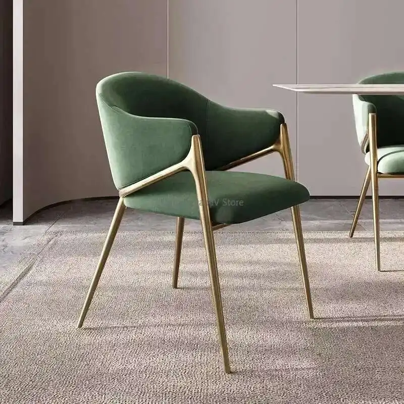 Nordic Luxury Dining Chairs Modern Armchair Living Room Relaxing Dining Chairs Backrest Sillas De Comedor Household Items WZ50DC
Nordic Luxury Dining Chairs Modern Armchair Living Room Relaxing Dining Chairs Backrest Sillas De Comedor Household Items WZ50DC