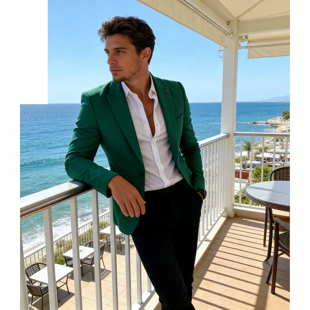 Men's Yellow Casual Tailored Tuxedo with Peak Lapel Fitted Daily Personalized Solid Smoking Suit Ensemble
Men's Yellow Casual Tailored Tuxedo with Peak Lapel Fitted Daily Personalized Solid Smoking Suit Ensemble