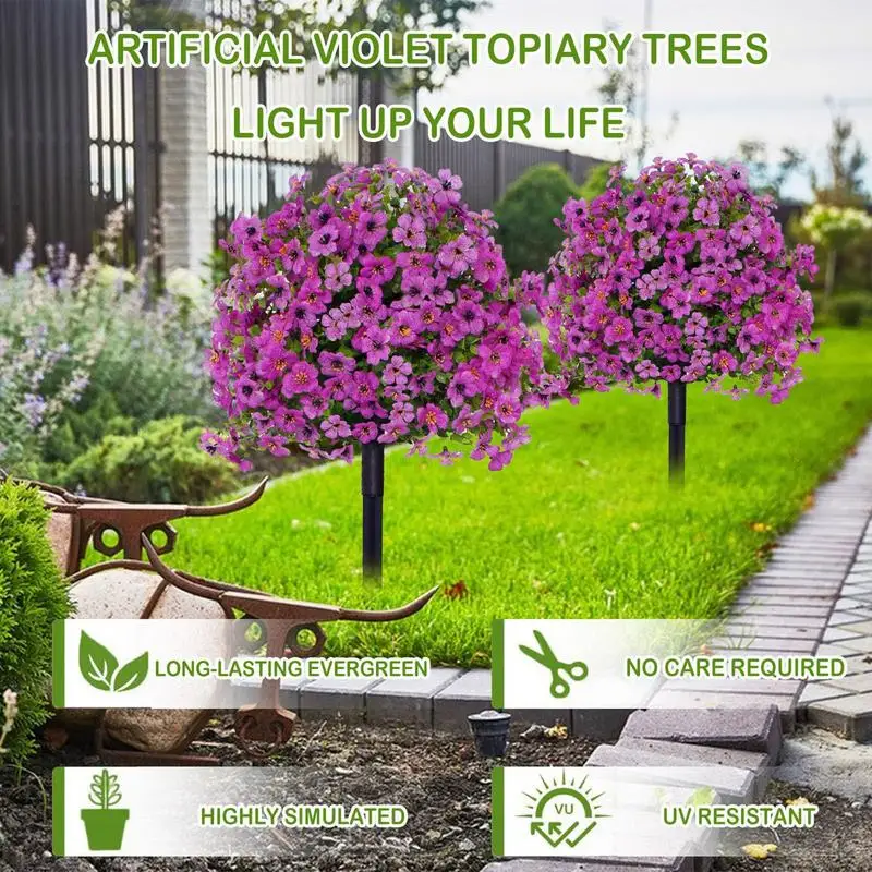 Artificial Bushes For Outdoors Weatherproof Artificial Bushes Reusable Home Decoration Colorful Fake Shrubs For Landscaping
Artificial Bushes For Outdoors Weatherproof Artificial Bushes Reusable Home Decoration Colorful Fake Shrubs For Landscaping