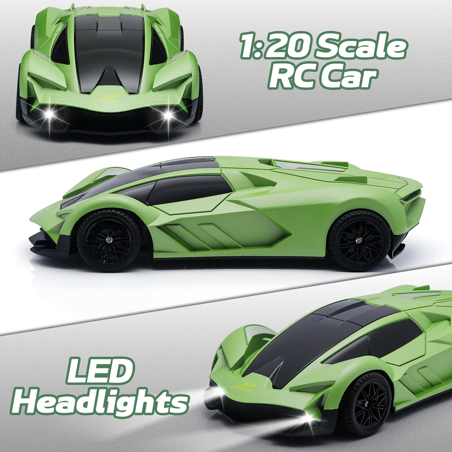 RC Drift Car 1:20 Scale RC Cars 2.4GHz 20KM/H 4WD High Speed RC Cars Toy Cars for Adults Boys Girls Kids
RC Drift Car 1:20 Scale RC Cars 2.4GHz 20KM/H 4WD High Speed RC Cars Toy Cars for Adults Boys Girls Kids