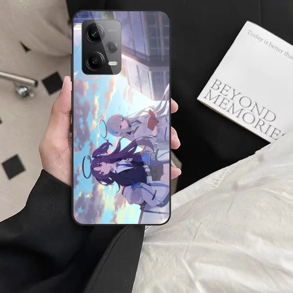 Blue Archive Phone Case For Redmi Note 13 Pro Plus 12 11 A3X A1 A2 13C 12C Black Glass Cases
Blue Archive Phone Case For Redmi Note 13 Pro Plus 12 11 A3X A1 A2 13C 12C Black Glass Cases