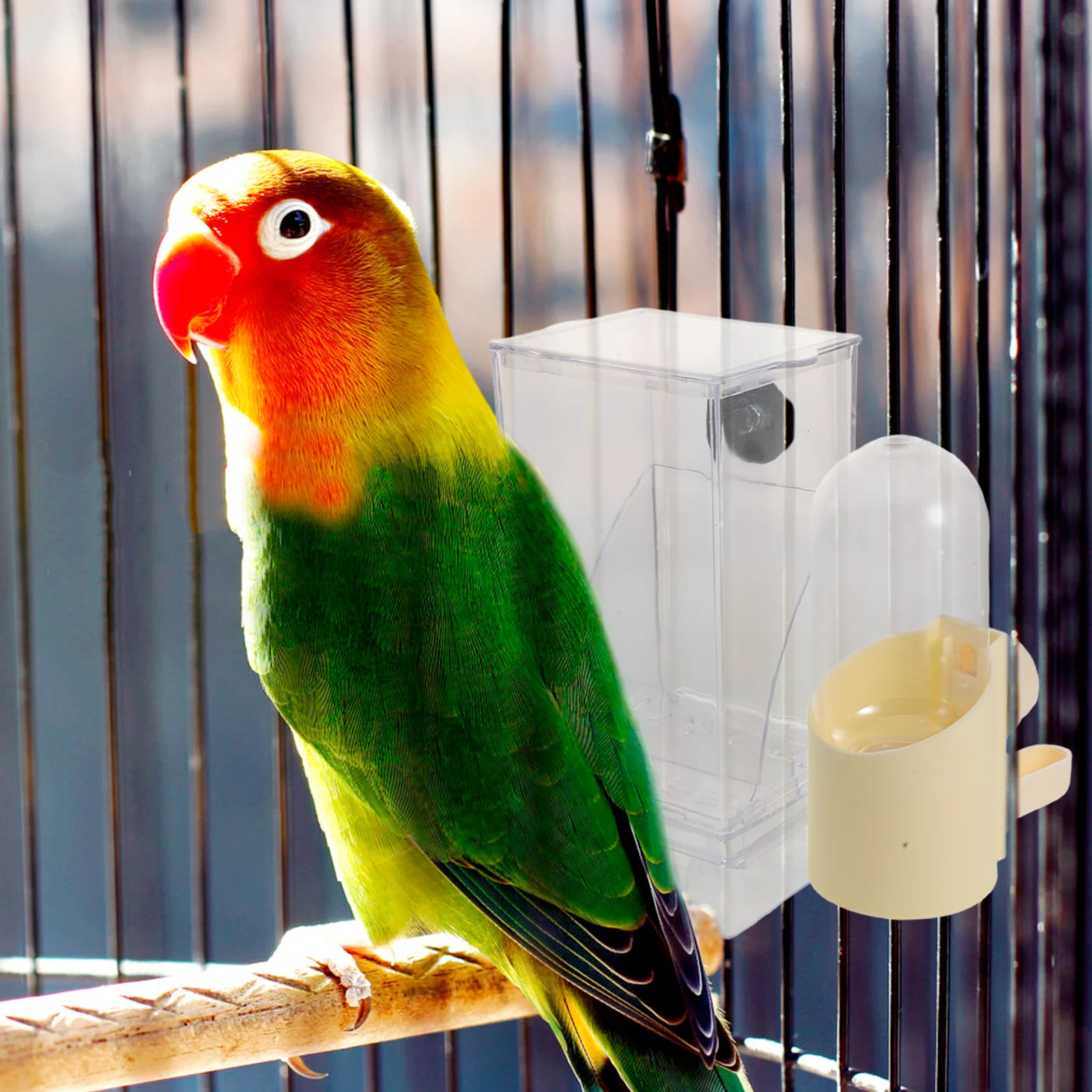 1 Set Automatic Pet Feeder For Birds Smart Parrot Food Water Dispenser Anti-Spill Feeding Box Budgie Cage Accessories Outdoor
1 Set Automatic Pet Feeder For Birds Smart Parrot Food Water Dispenser Anti-Spill Feeding Box Budgie Cage Accessories Outdoor